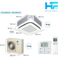 DAIKIN FCFC50DVM RZFC50DVM