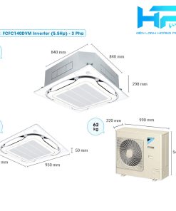 Daikin FCFC140DVM 3