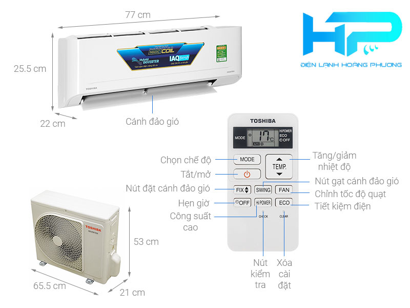 toshiba 1 hp inverter ras h10c4kcvg v 1