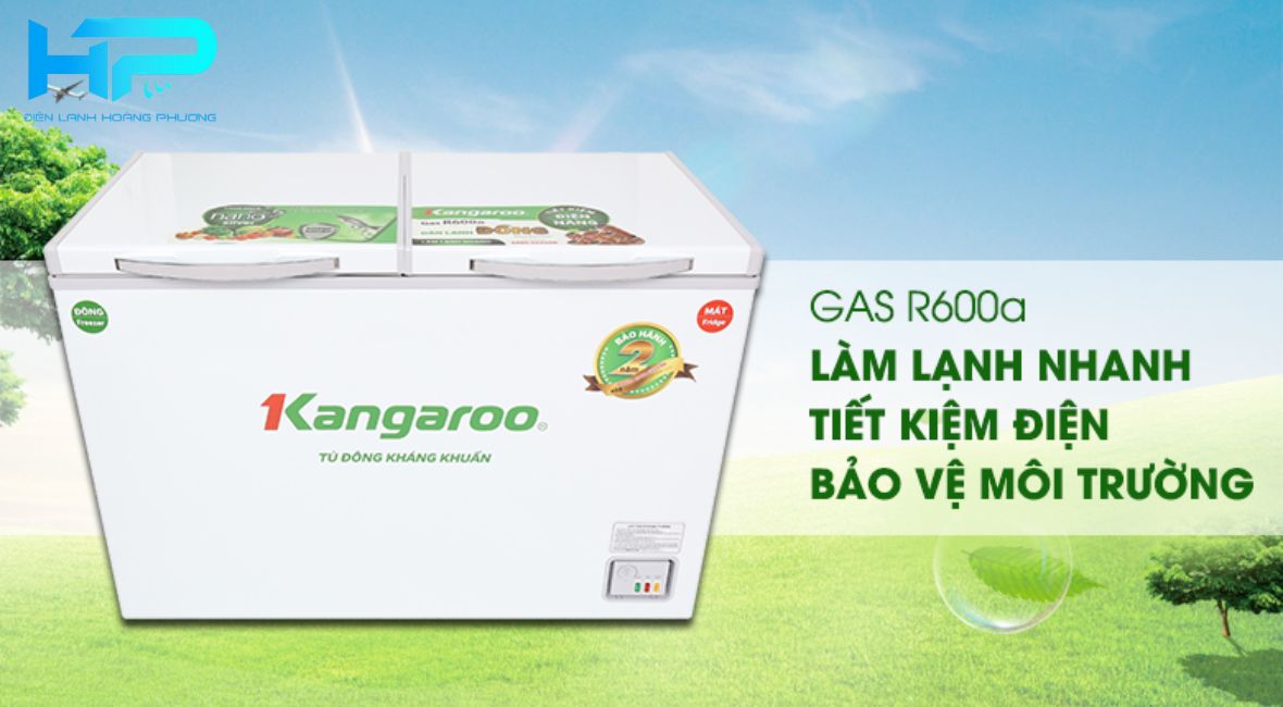 Cong nghe Inverter tiet kiem dien than thien moi truong nho gas R600a 1